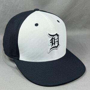 Detroit Tigers New Era 59fifty MLB Fitted 7 5/8 Hat Navy Batting Practice Mens